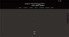 Desktop Screenshot of metropolitanfashionweek.net